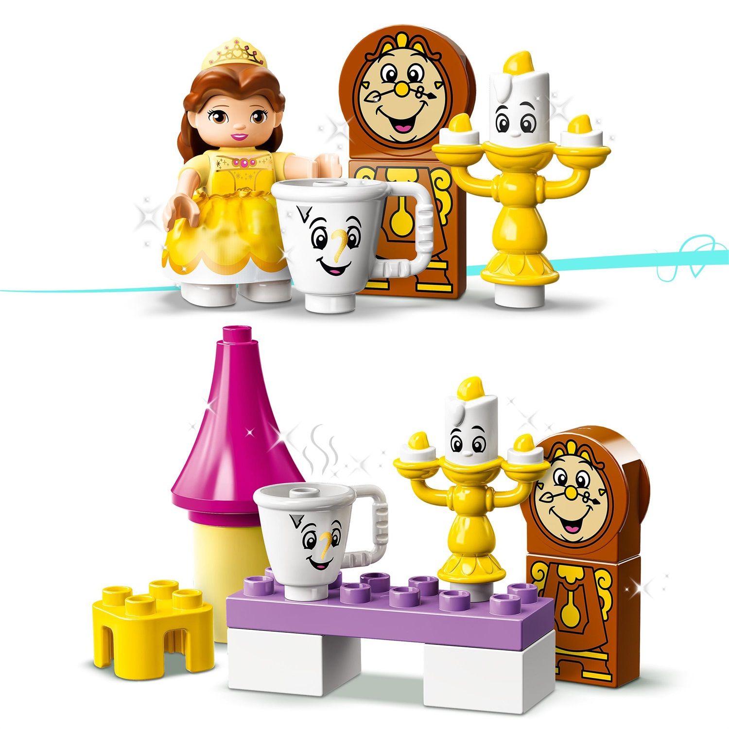 LEGO DUPLO Disney Princess 10960 La sala da Ballo di Belle, con Chip da la  Bella e la Bestia, Giocattolo per Bambini 2+ Anni - LEGO - Duplo - Edifici e  architettura - Giocattoli