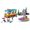 Lego Friends 41681 Camper Van nel bosco con barca a vela