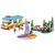 Lego Friends 41681 Camper Van nel bosco con barca a vela