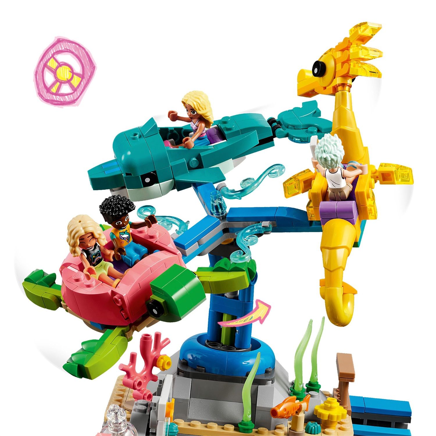 Lego Friends 41737 Parco dei divertimenti marino, Confronta prezzi