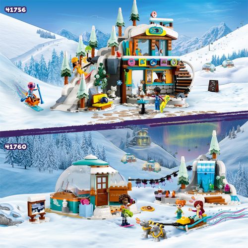Lego Friends 41756 Pista da sci e baita