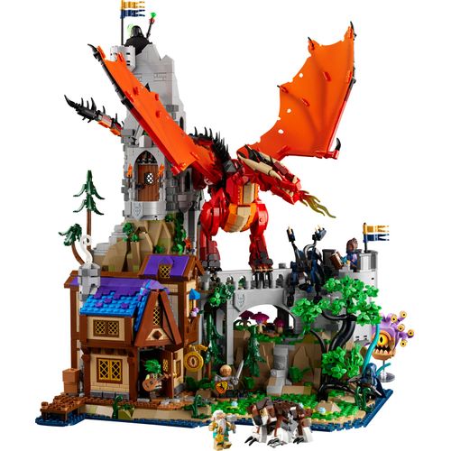 Lego Ideas 21348 Dungeons & Dragons: Il racconto del Drago Rosso