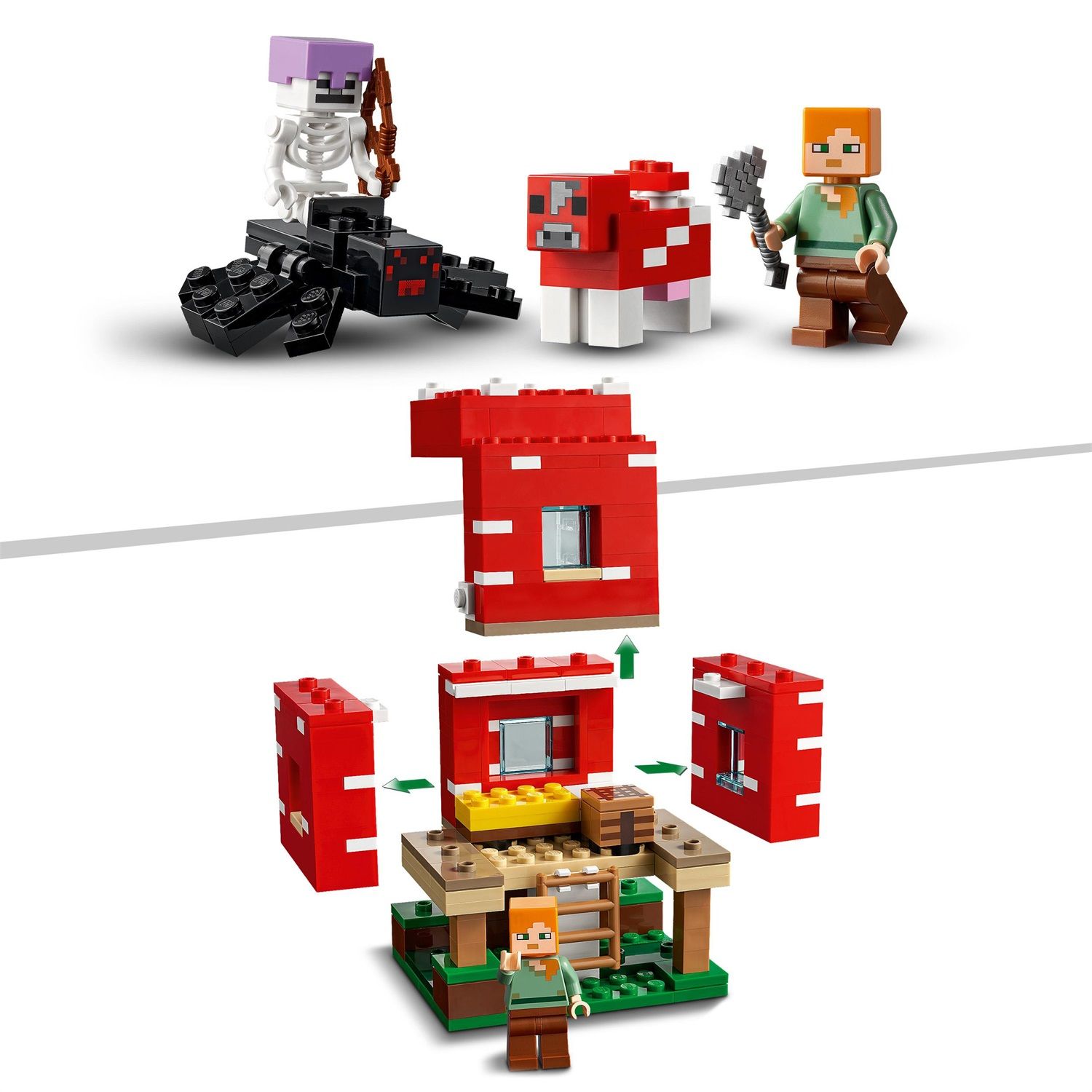 Lego Minecraft 21179 La Casa dei Funghi, Confronta prezzi