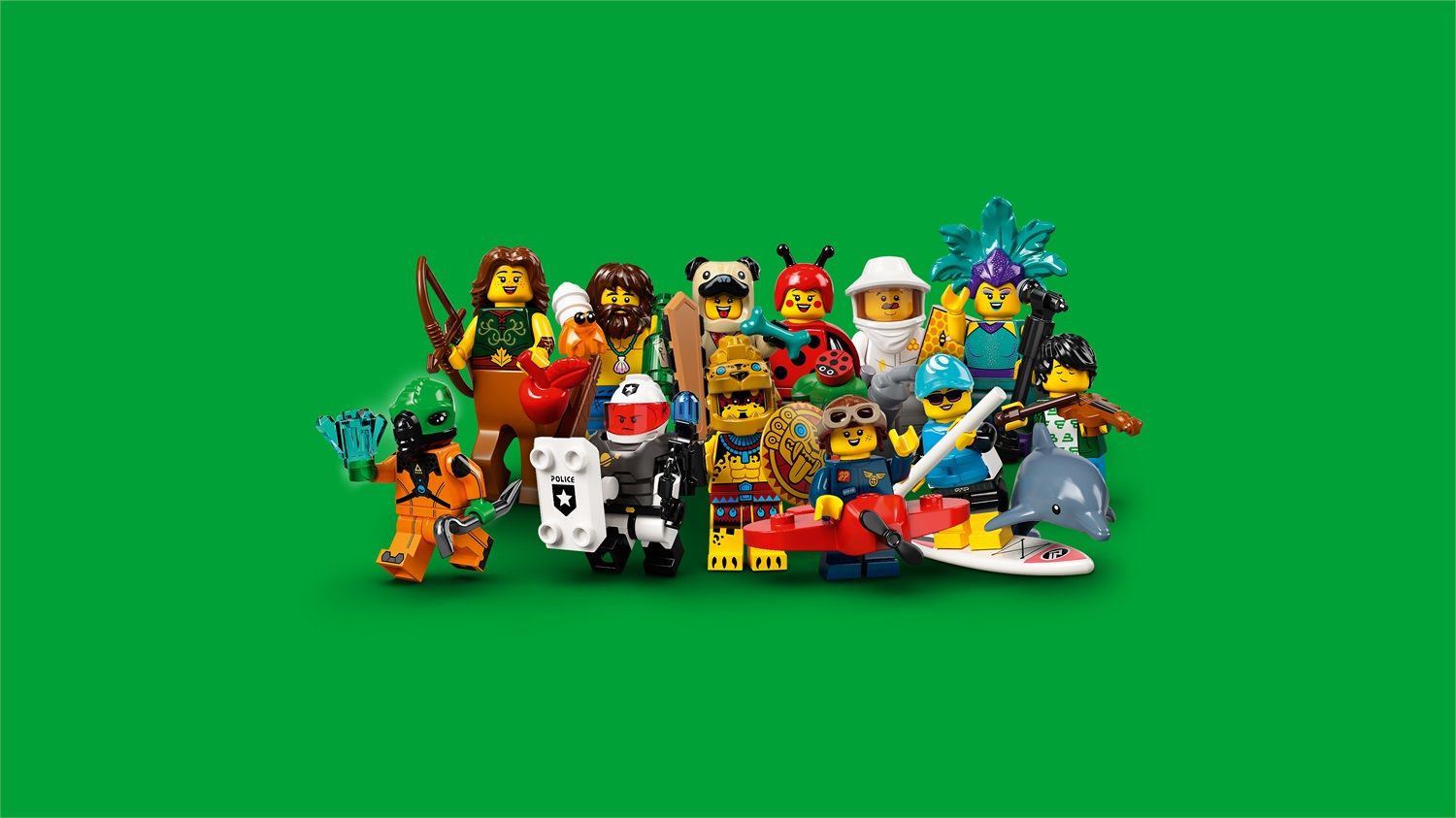 LEGO omini minifigure serie 5 - 16 to collect - SIGILLATE - diversi  personaggi