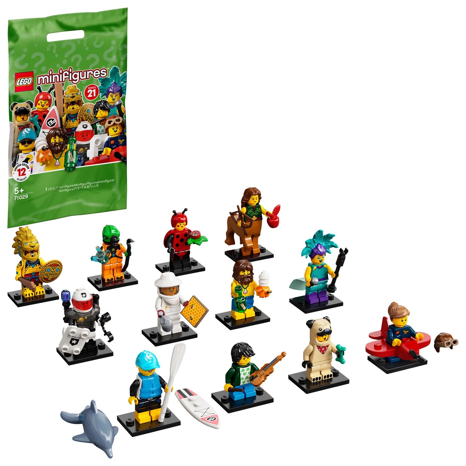 LEGO omini minifigure serie 5 - 16 to collect - SIGILLATE - diversi  personaggi