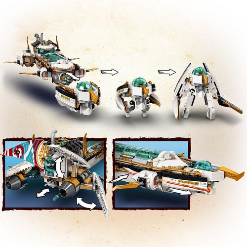 Lego Ninjago 71756 Idro-Vascello