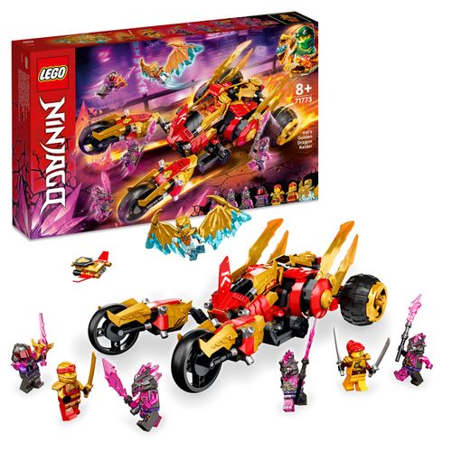 Lego Ninjago 71773 Raider-drago d'oro di Kai