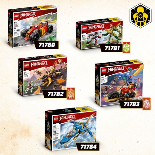 Lego Ninjago 71783 Mech Rider di Kai - EVOLUTION | Confronta prezzi ...