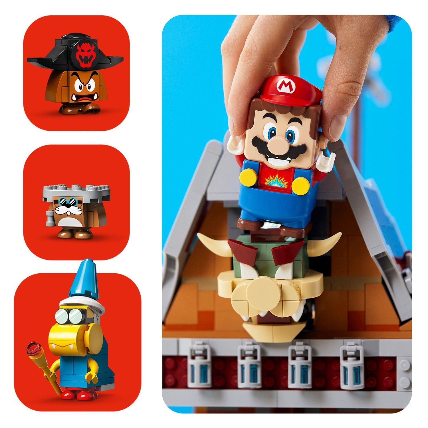 LEGO Super Mario Il Potente Bowser, Kit di Modellismo per Adulti da  Costruire, Personaggio Snodabile 3D da Collezione con Base da Battaglia,  Gadget Idee Regalo per Uomo e Donna 71411 : 