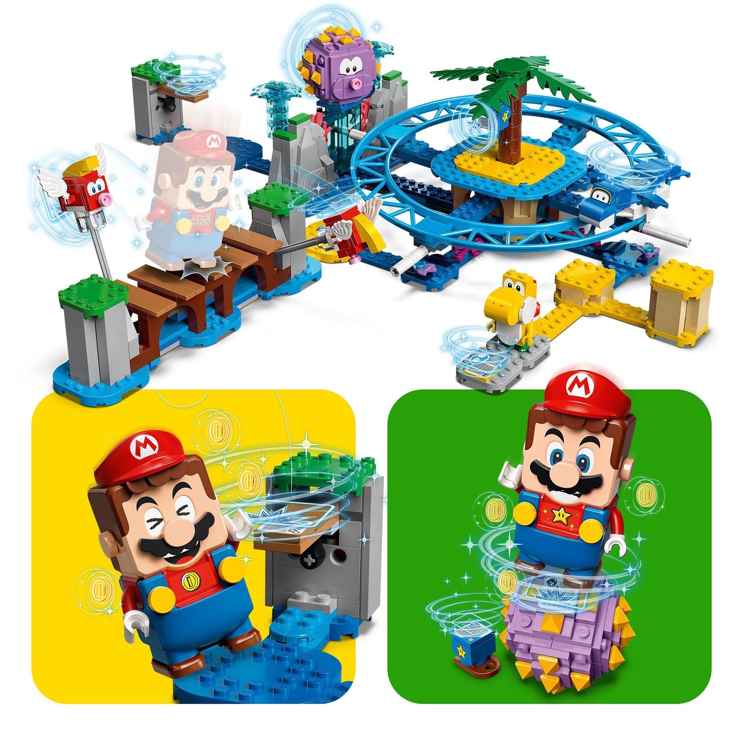 71400 LEGO Super Mario - Spiaggia del Ricciospino Gigante - Pack di Es –  sgorbatipiacenza