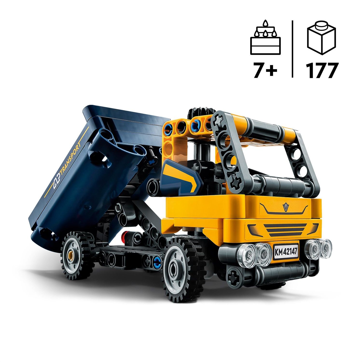 Lego City Camion Lego Technic Giallo Lego Technic 42147 Camion