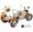 Lego Technic 42182 Rover lunare NASA Apollo - LRV