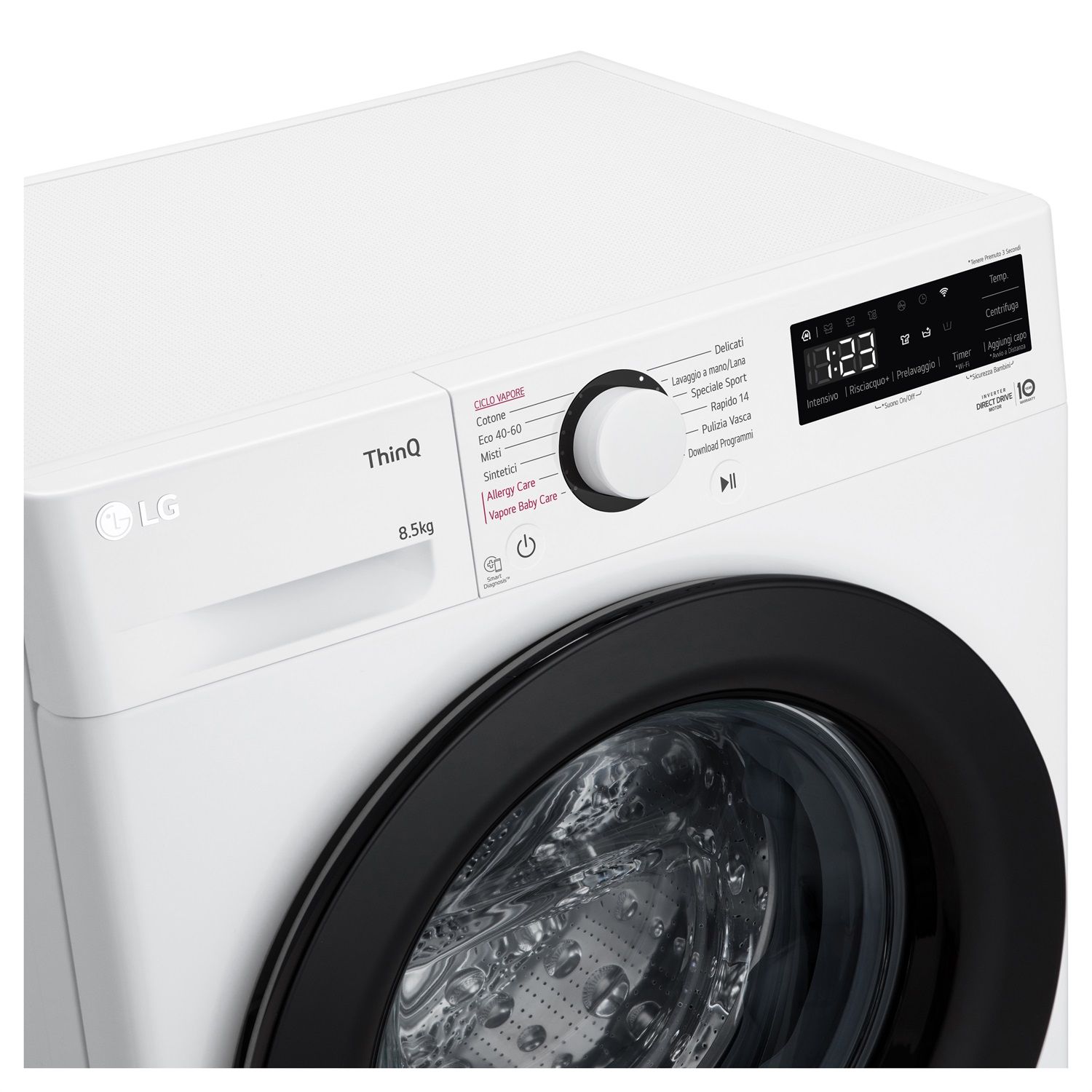 LG F2WV308NEW3 Lavatrice 8,5kg -  - Offerte E Coupon: #BESLY!