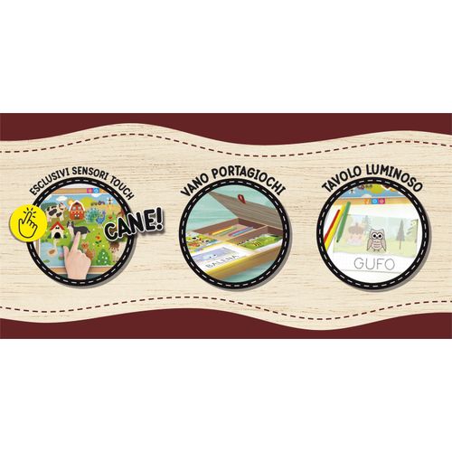 Lisciani Montessori Tavolo Multi Attività 3in1