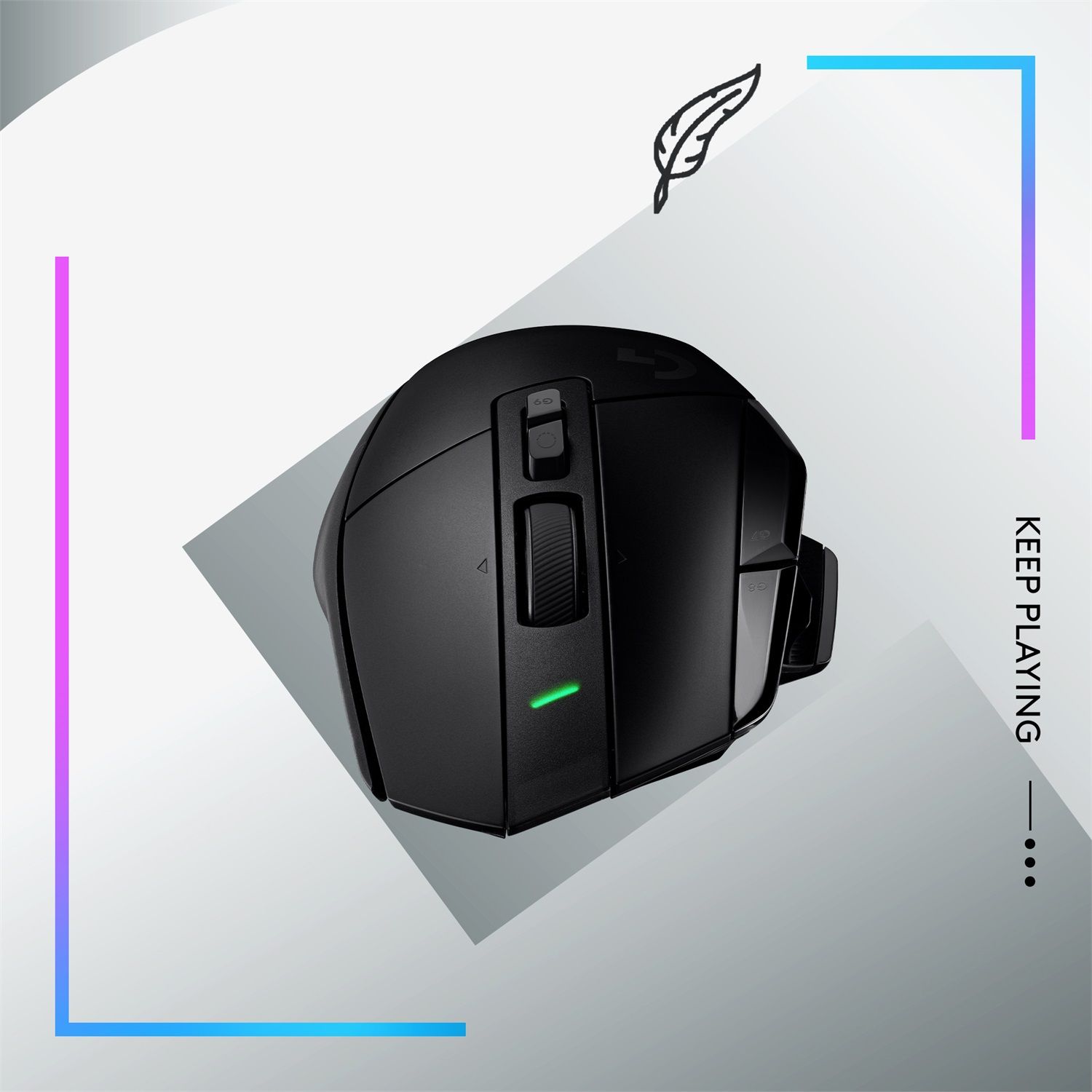 Set Piedini Mouse Controllo Piedini Mouse SensoryBoost FPS 2.0 Per Logitech G PRO Wireless - Conf. 2 Set, PTFE Piedini Di Ricambio A Basso Attrito