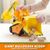 Paw Patrol Rubble & Crew: Veicolo Deluxe con Cucciolo