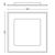 Philips Hue Aurelle plafoniera LED quadrata