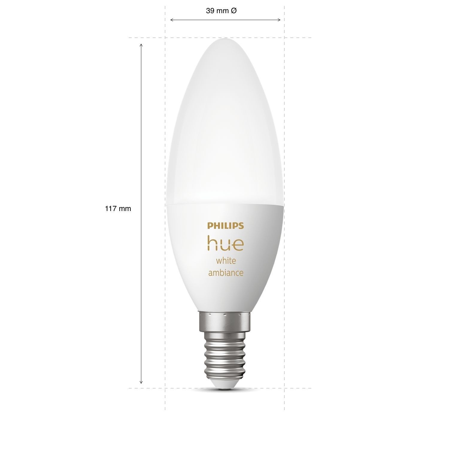 Philips Hue - White and Color ambiance 2 Lampadine Smart E14 35671900