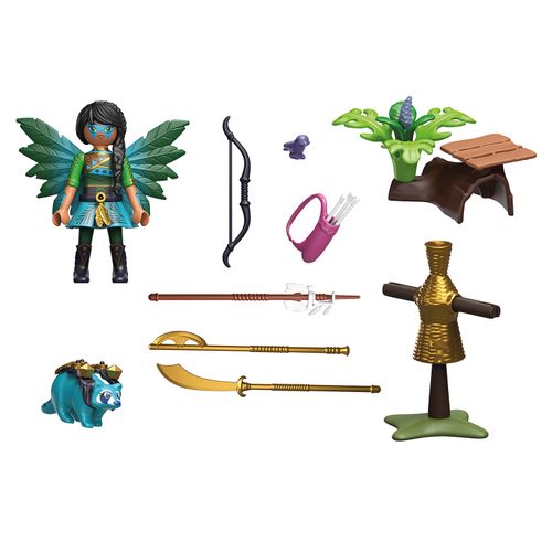 Playmobil Ayuma Starter Pack Knight Fairy con procione