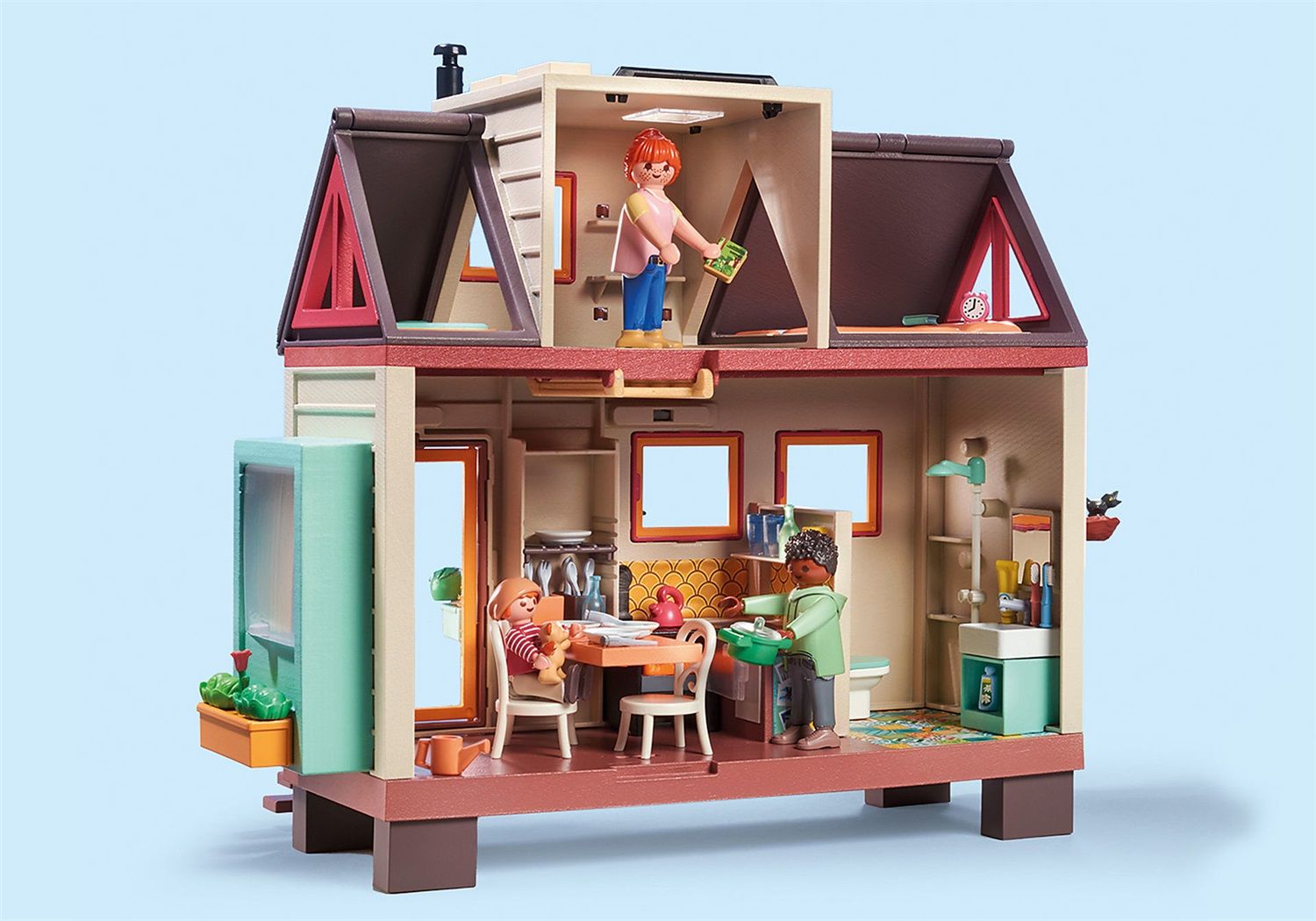 Casa Delle Bambole Portatile Playmobil Casa Delle Bambole