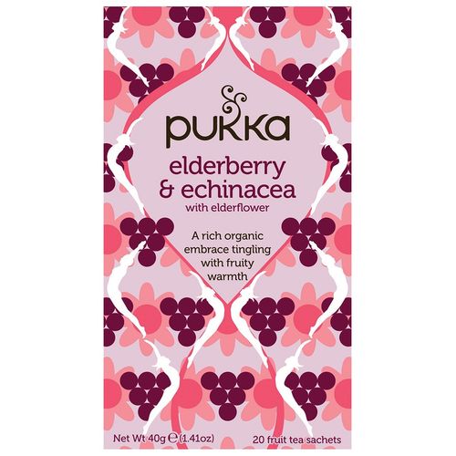 Pukka Elderberry e Echinacea Tisana