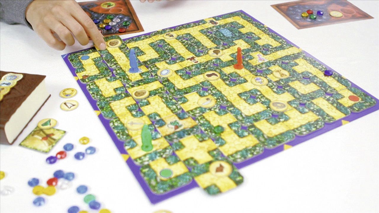 Gioco da Tavolo di Società Labirinto Magico per 2-4 Giocatori