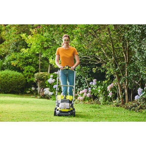 Tosaerba A Batteria Ryobi RY18LMX37A-150 - Taglio 37cm, Motore Brushless, Batteria 5.0Ah Inclusa - Foto 5