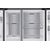 Samsung Frigorifero americano RS80F66KBFEF No frost