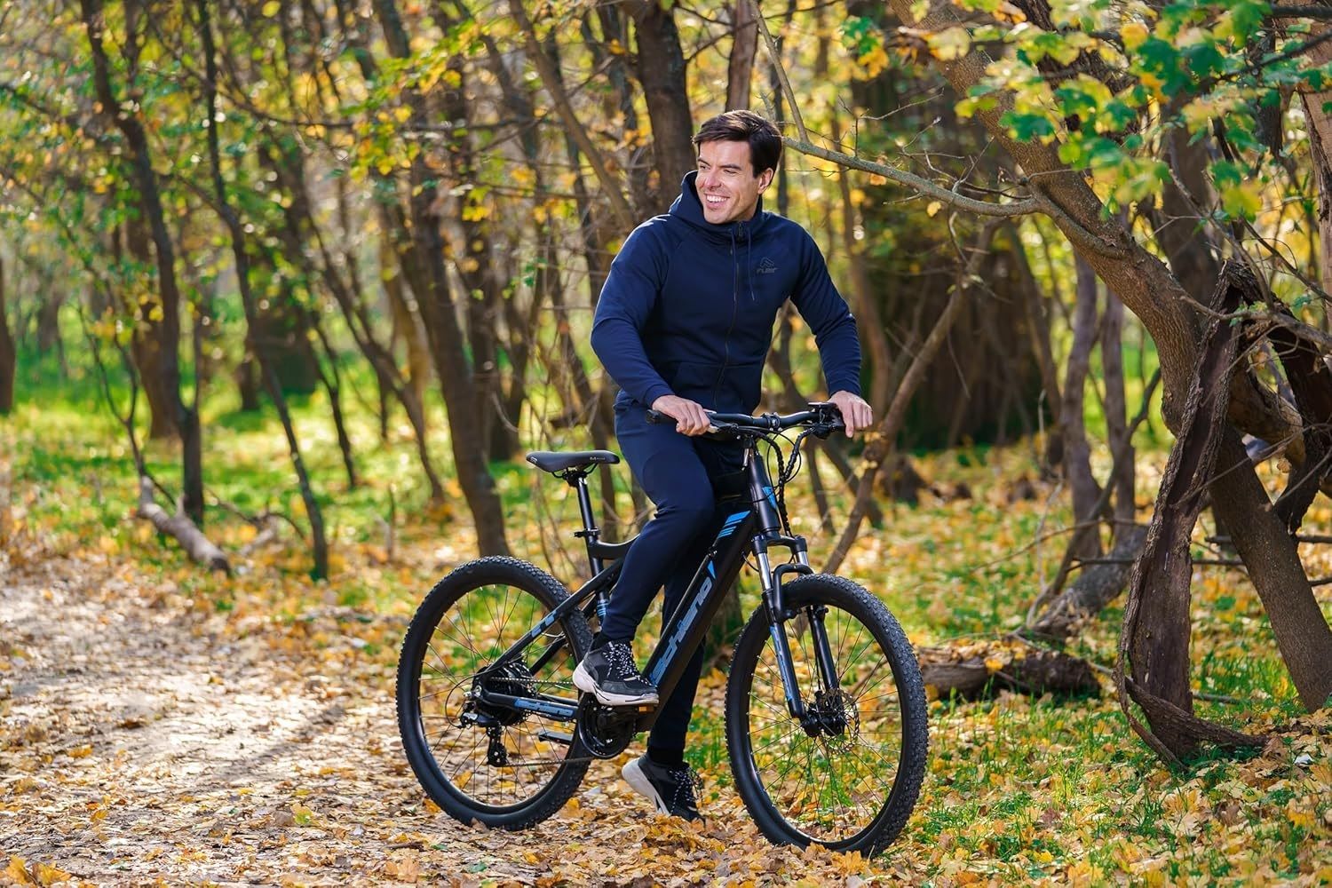 Braver Mountain Bike Per Adulti Schiano Braver, Bici Elettrica