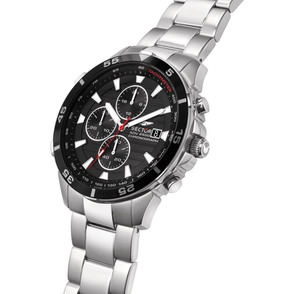 Sector Men's Watch - ADV2500 Chronograph 43mm Blue - 0