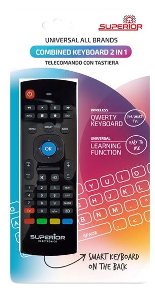 Superior Electronics SUPSTV005 Supporto TV Fisso Inclinabile Extra Slim | Per TV 32-55 Pollici, VESA 200x200 A 400x400, 35 Kg