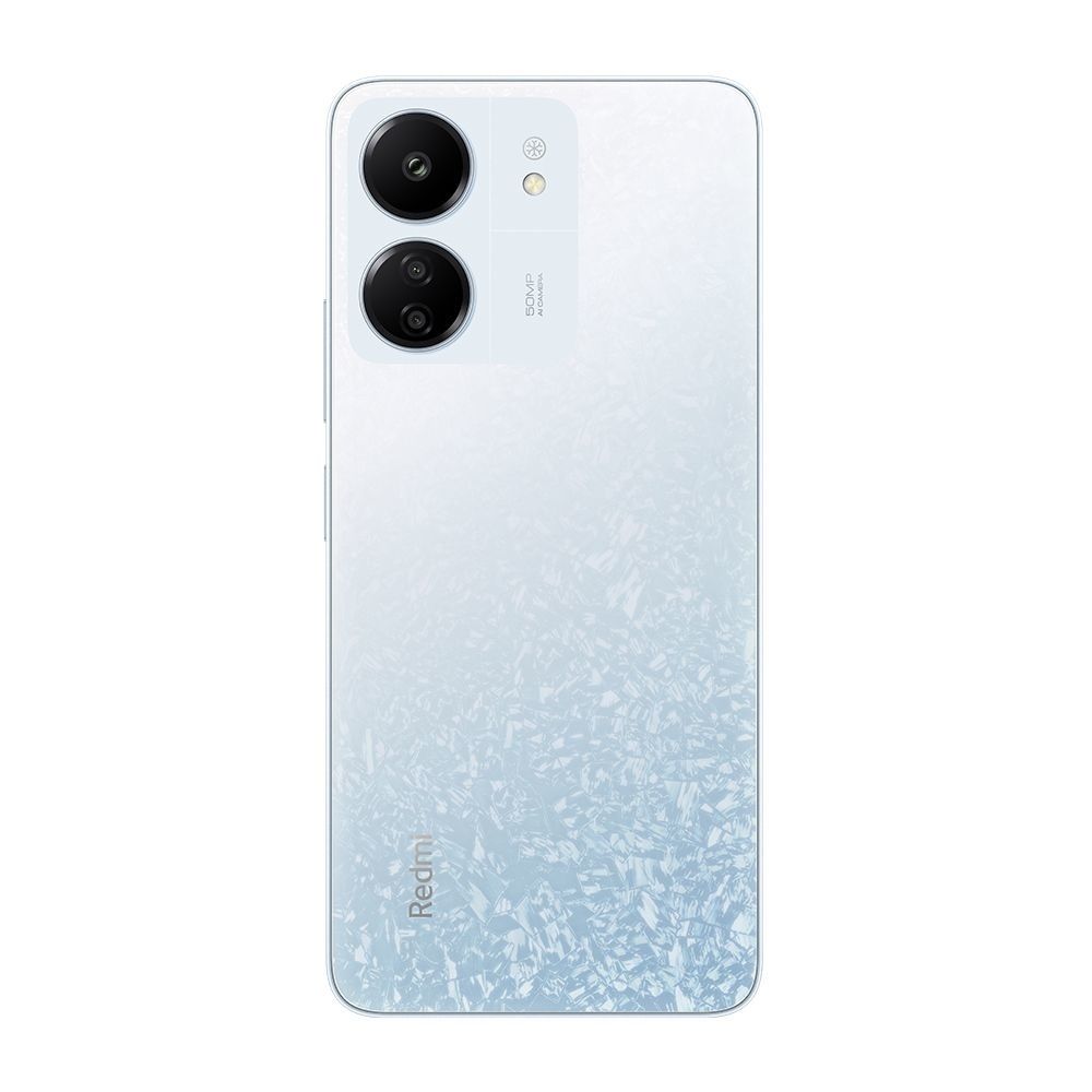 Custodia Xiaomi Redmi 13C 4G Trasparente Con Anello E Supporto Girevole 360°, Cover In Silicone Morbido Antiurto (Bianco) - 3