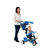 Smoby Triciclo Baby Balade Blu