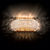Ideal Lux Pasha' applique cristallo AP3 oro