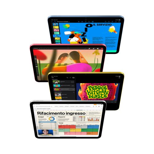 Apple iPad 10.9" (2022) 10ª generazione 256GB + Cellular