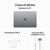 Apple MacBook Air M3 15" (2024) M3 8-core 16GB 256GB Grigio siderale (MC9D4T/A)