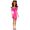 Barbie 65° Anniversario Vestito Rosa