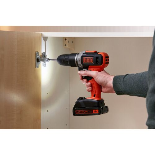 Black&Decker Trapano avvitatore BCD003 BCD003C2K-QW