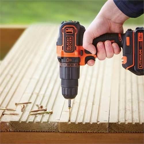 Black&Decker Trapano avvitatore BDCHD18 BDCHD18K-QW