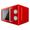 Cecotec Microonde ProClean 3010 Retro Rosso