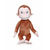 Curioso come George Peluche 25cm