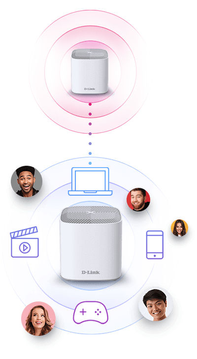 D-Link COVR-X1860 3 pezzi