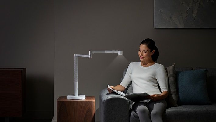 Dyson Solarcycle Morph lampada da tavolo LED Nero