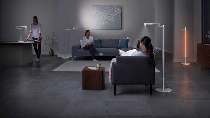 Dyson Solarcycle Morph lampada da tavolo LED Nero