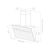 Elica Stripe Bianco 60cm