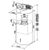 Faber Cylindra Isola Gloss Plus Bianco