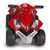 Feber Quad Elettrico Racy Rosso