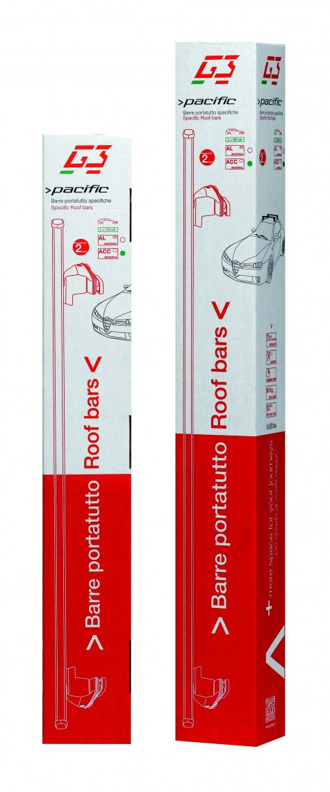 G3 Pacific Acciaio 110 cm