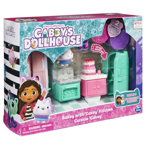 Gabby's Dollhouse Playset Mini Stanze La Cucina di Gattino Dolcetto