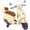 Globo Giocattoli Moto elettrica Vespa GTS Super Crema